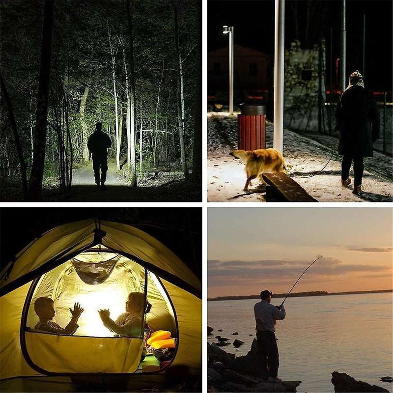 18v Led Working Lamp Flashlight Outdoor Spotlight Light for Bl1430 Bl1830 Lithium Battery Usb Outdoo