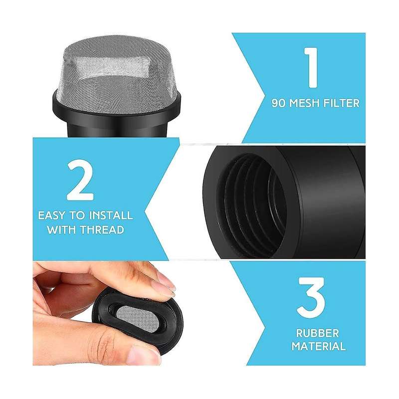 190106Z Filter Cover Exhaust Filter Replacement for Clean and Clear Plus, EasyClean D.E. and D.E Fil