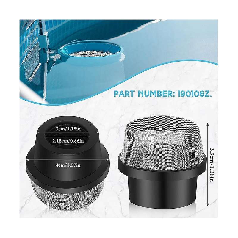 190106Z Filter Cover Exhaust Filter Replacement for Clean and Clear Plus, EasyClean D.E. and D.E Fil