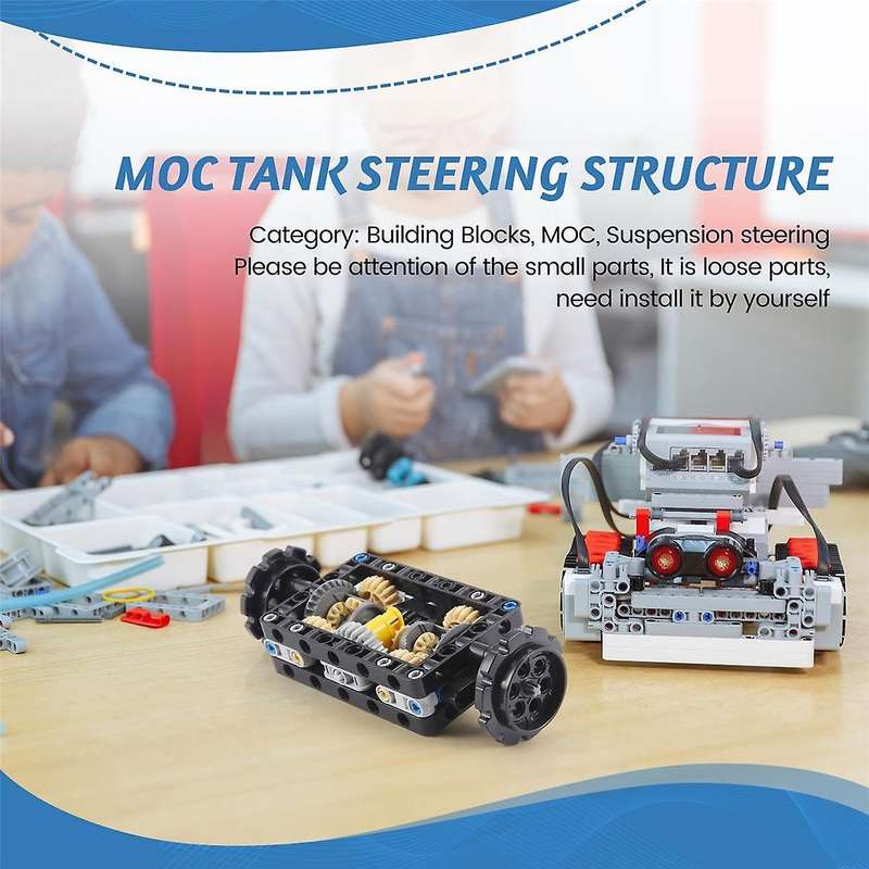 -19788 Tank Steering Structure Gear Differential Hole Arm Beam Assembly Power Motor Control Building