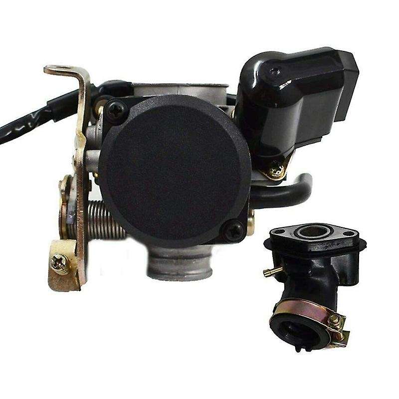 19MM Motorcycle Carburetor ATV Carburetor Suitable for ATV 4-Stroke 50CC 60Cc 80C GY6 139QMB