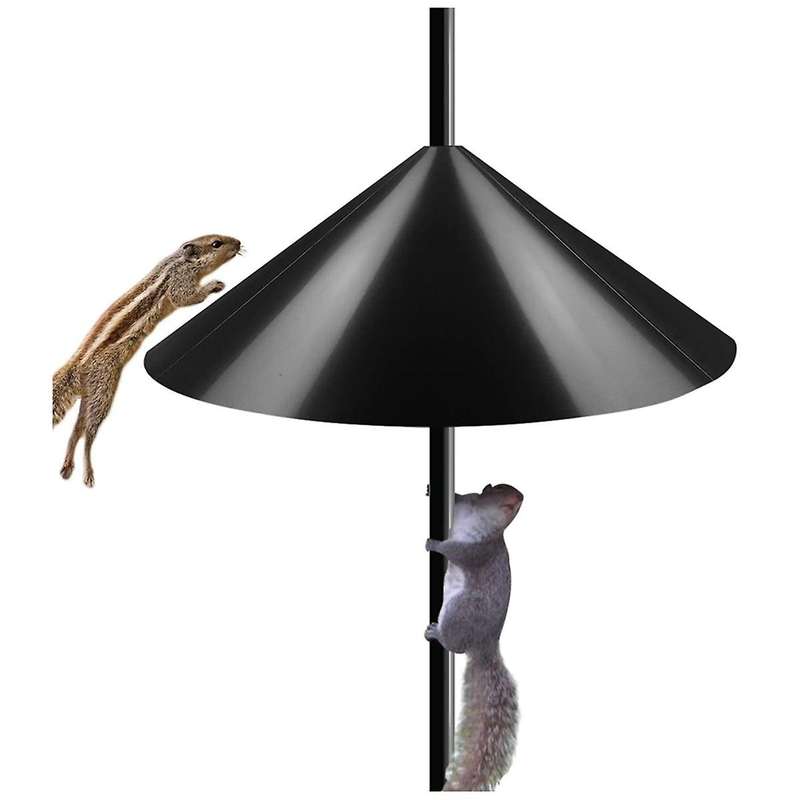 19in Loose Rat Guard for Bird Feeder Pole,outer Pole Mount Plug Bird Feeder Protective Cover,for Out