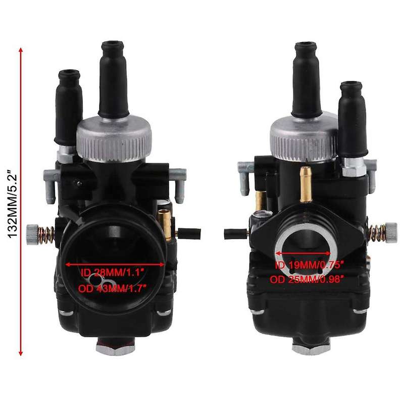 19mm Racing Carburetor for PHBG JOG 50Cc 90Cc BWS100 for Puch