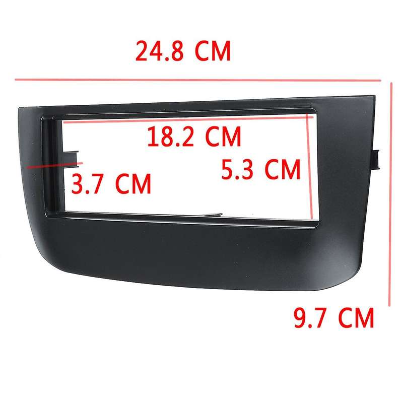 1Din Car Stereo Radio Frame Panel Trim for Facia Punto 2009-2017/ (323) 2012 182x53MM