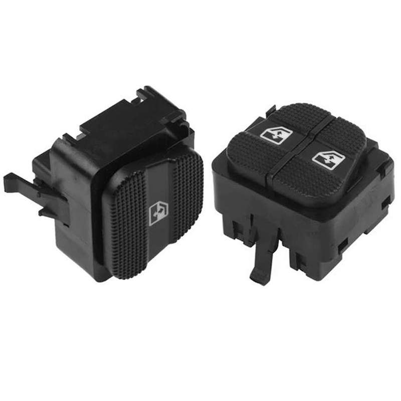 1H0959855 Power Window Control Switch Car LED Green Backlight 1H0959855C for