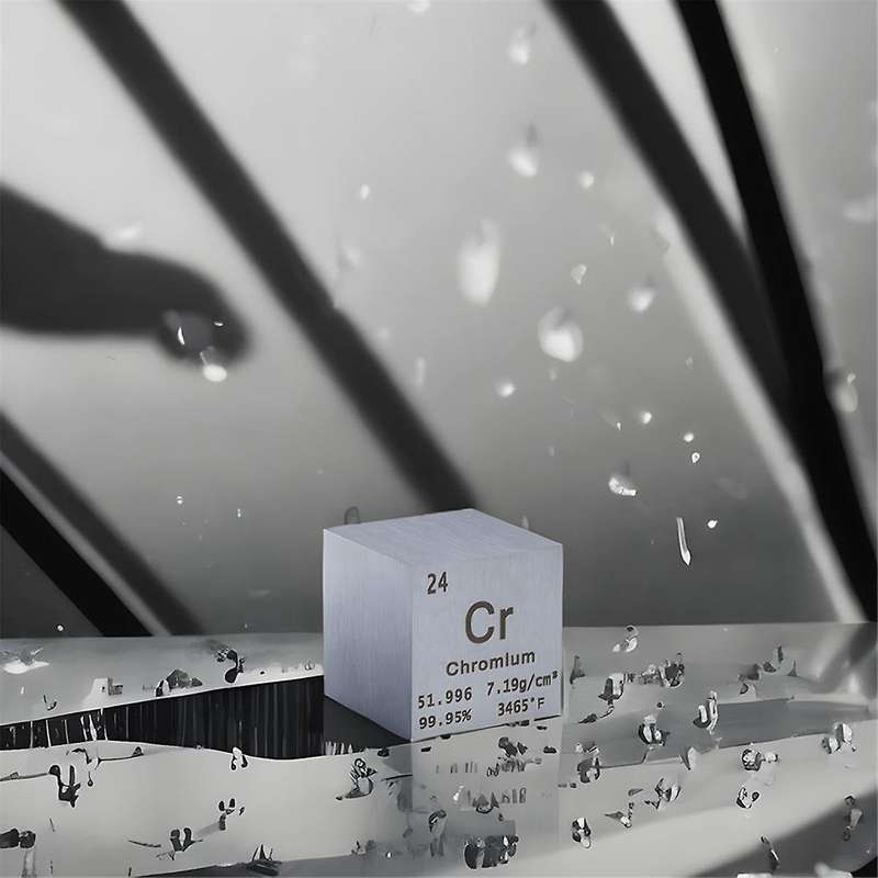 1Inch (About 2.5cm Metal,High Density Elements-Cube Pure Metal,Used in Elements Series Laboratory Ex