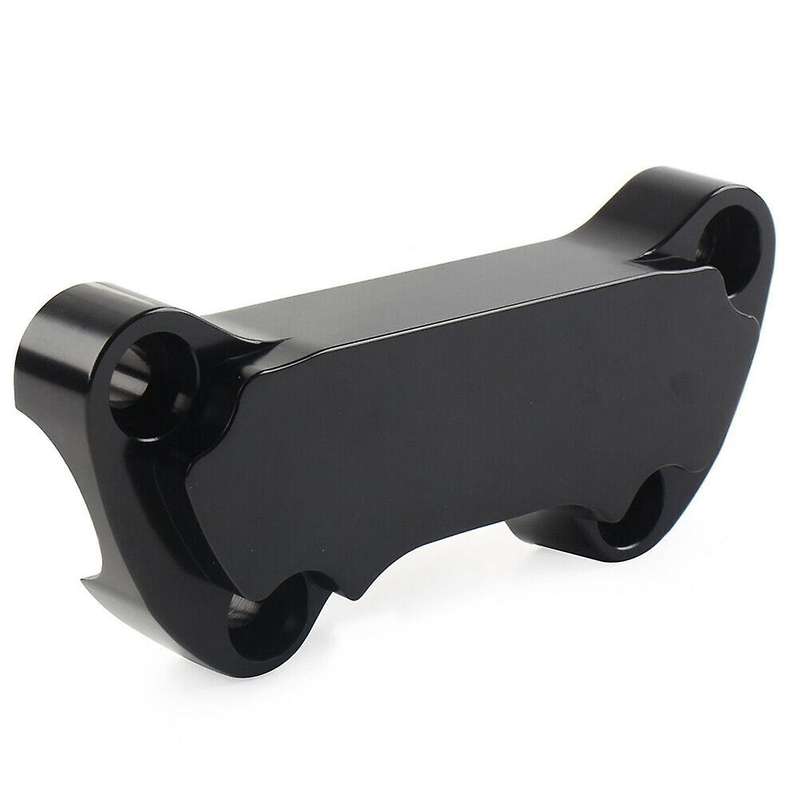 1inch Handlebar Riser Top Clamp Cover for Softail Sportster 883 Black