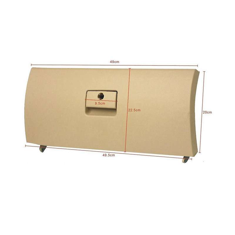 1j1857121a Passenger Glove Box Glove Box Cover Storage Box Cover Car for Golf Golf Mk4 Beige