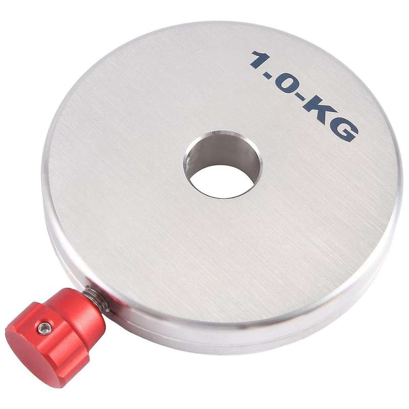 1kg Counterweight Stainless Steel Heavy Hammer Inner Hole 20.5mm Telescope Fitting Equatorial Instru