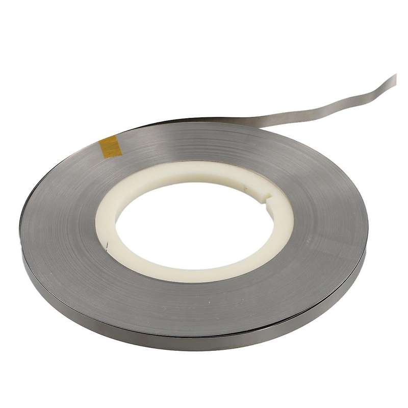 1Kg Thickness 0.15mmx8mm Nickel Plated Steel Strip 18650 Battery Nickel Sheet Spot Welding Machine
