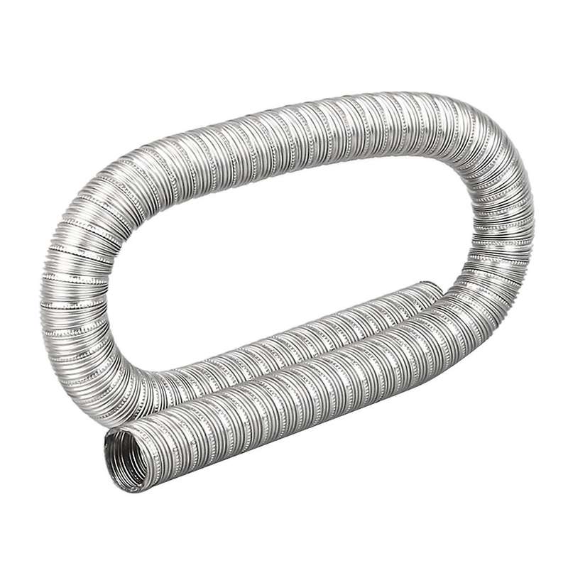 1m Air Parking Heater 304 Stainless Steel Double Layer Exhaust Pipe Tube Gas Vent Fit Air Diesels Ta