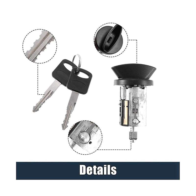 1L3Z11582A Ignition Lock Cylinder Switch with Keys for 150 250 for Mercury