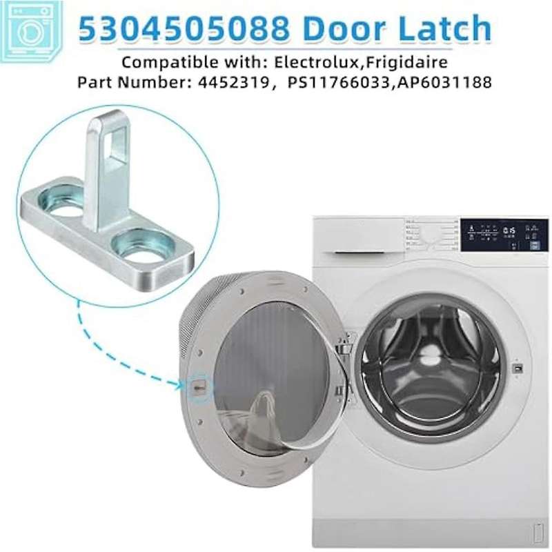 1pack 5304505088 Washer Door Strike Replacement for Washer Door Latch 4452319 Ap6031188 Ps11766033