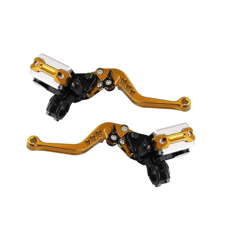 1Pair 22mm Motorcycle Roller Adjustment Brake Clutch Levers Universal Motorcycle Handlebar Hydraulic