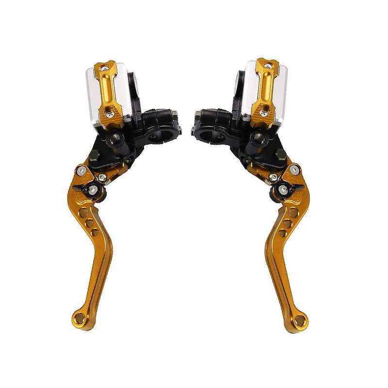1Pair 22mm Motorcycle Roller Adjustment Brake Clutch Levers Universal Motorcycle Handlebar Hydraulic