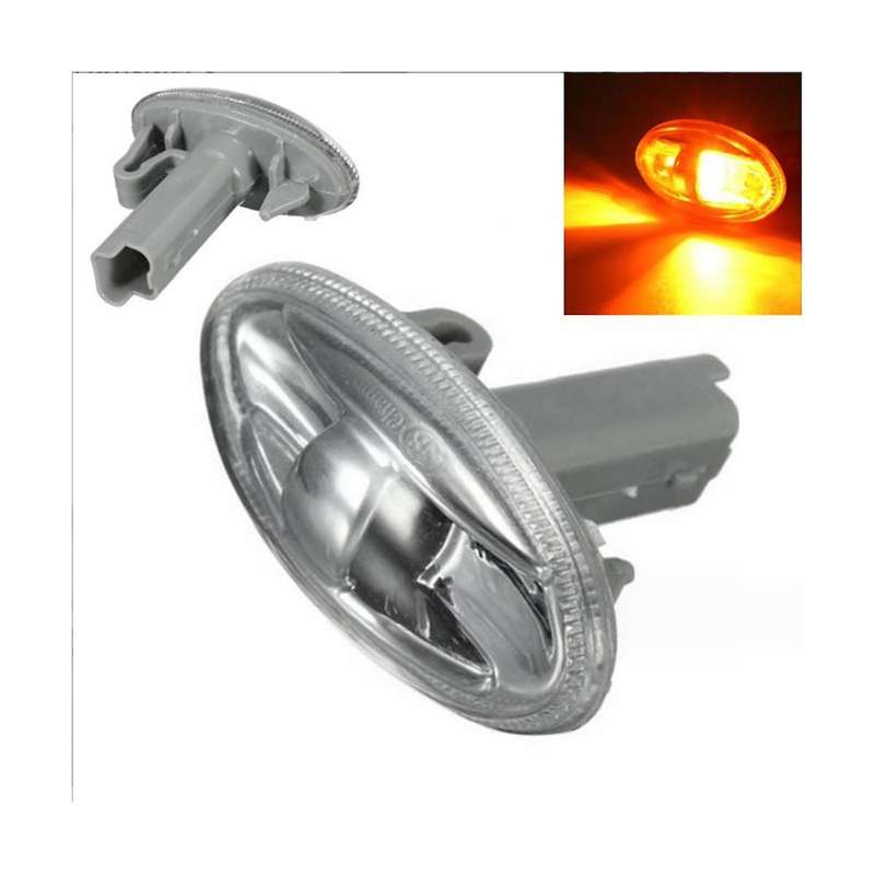 1Pair 12V Side Indicator Light Repeater Light Lamp for 108 107 206 1007 407 Partner 6325G3 6325G4
