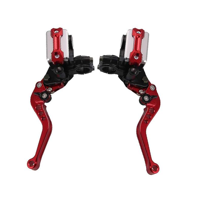 1Pair 22mm Motorcycle Roller Adjustment Brake Clutch Levers Universal Motorcycle Handlebar Hydraulic