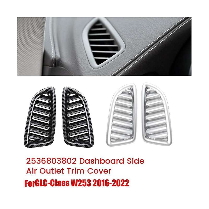 1Pair 2536803802 Dashboard Side Trim Frame for GLC-Class W253 2016-2022 Air A/C Outlet Cover B