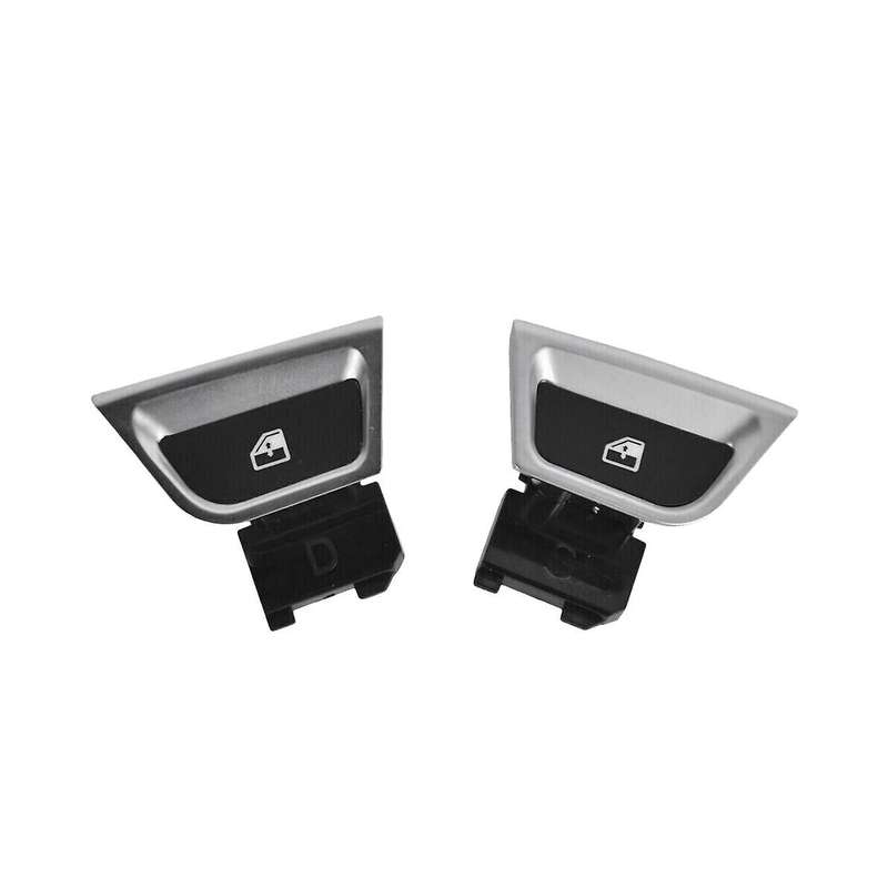 1Pair 309096 309097 Power Window Switch Button with Supporter for T 2015-2018 Glass Lifter Switch