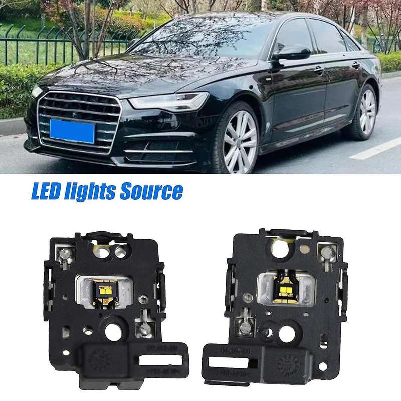 1pair 4led Lights Source Daytime Running Drl Module for A3 S3 Rs3 A6 C7 2013-2016 Car Led Boards