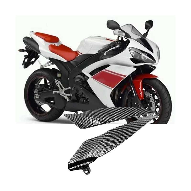1pair Abs Carbon Gas Tank Trim Cover Guard Fairing for Yzf R1 2007-2008 Motorcycles Fuel Tank Side