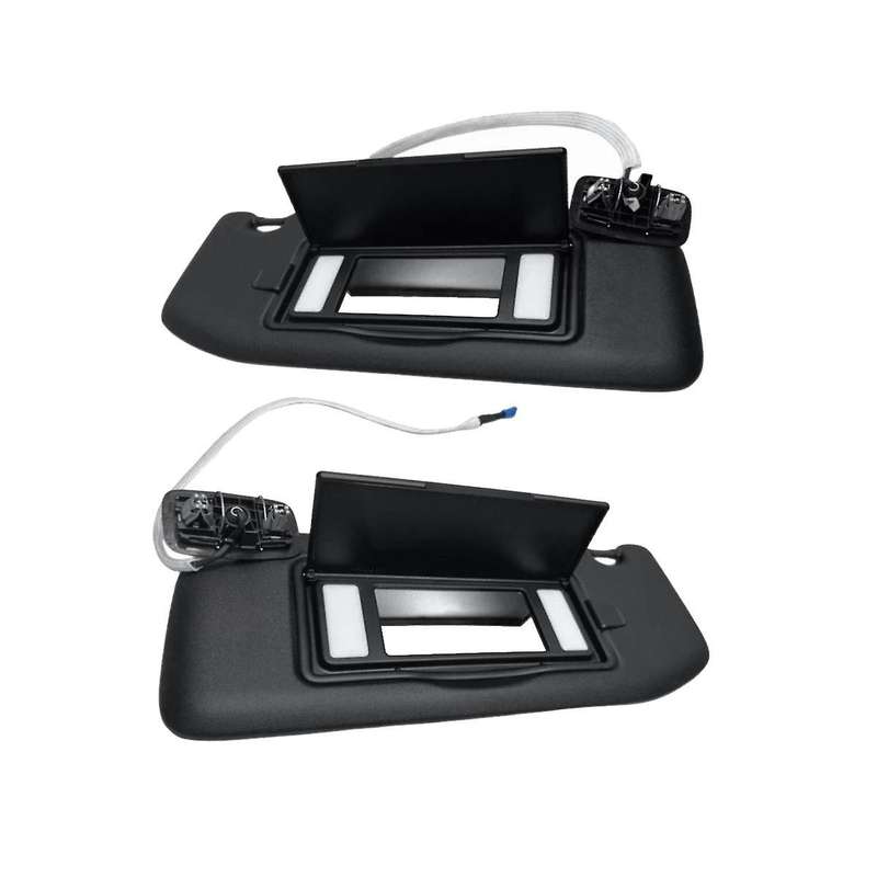 1pair 98160196zd 98284442zd Visor with Light Mirror for 3008 5008 2018- Sunshade