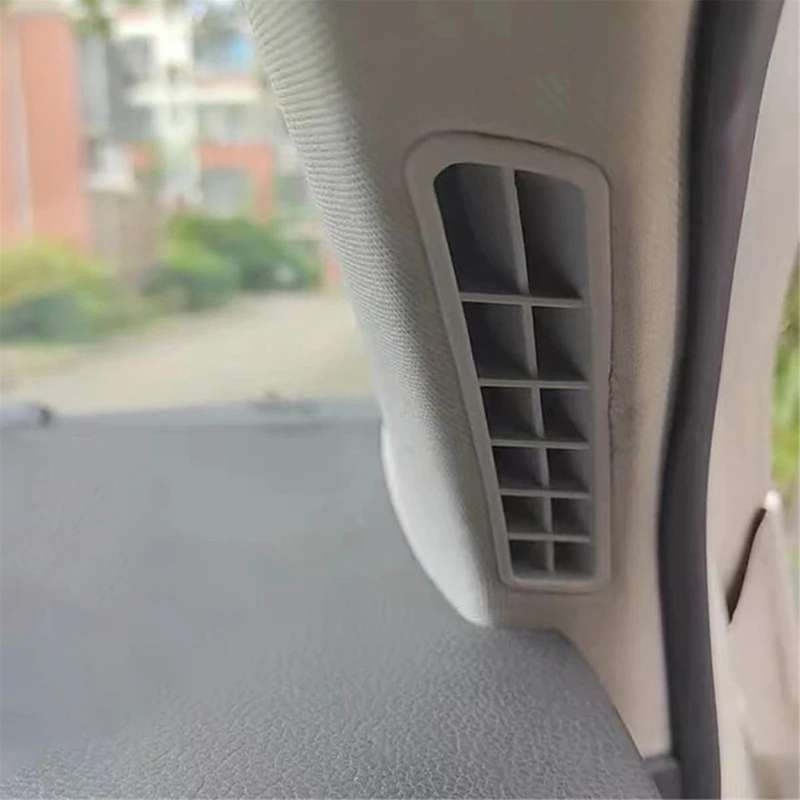 1Pair A-Pillar Air Outlet Front Window Air Conditioning Vents for Golf 6 Golf MK6 2009-2014 Black