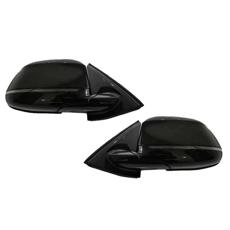 1Pair Auto Electric Rear View Mirror for X3 F25 2015-2017 Exterior Door Folding Wing Mirror Side Lig