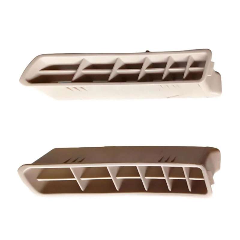 1Pair A-Pillar Air Outlet Front Window Air Conditioning Vents for Golf 6 Golf MK6 2009-2014 Creamy W