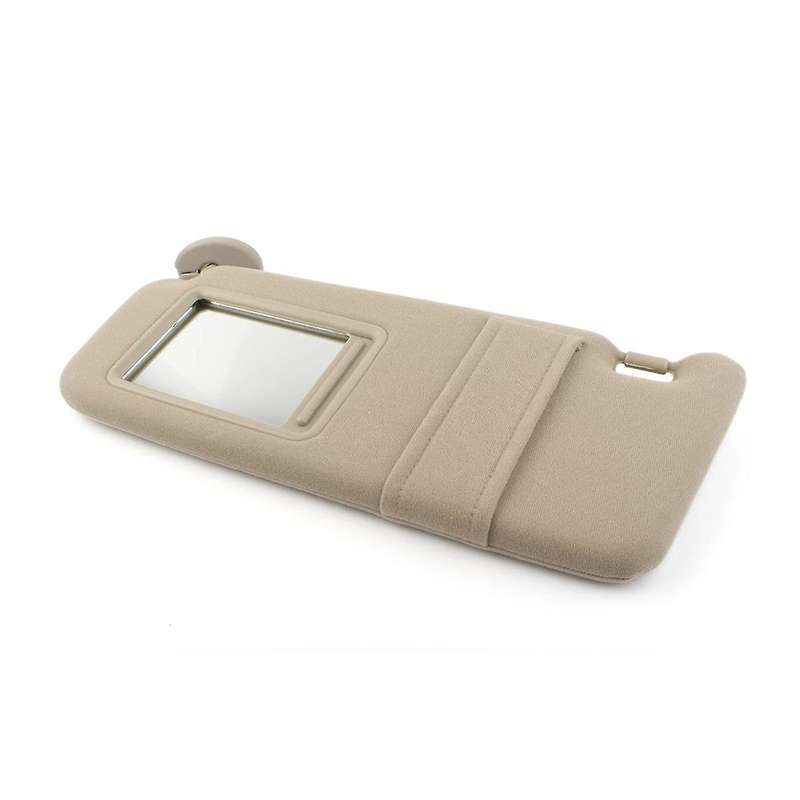 1pair Beige Sun Visor with Mirror Cover Trim for Venza 2009-2016 Sunshade 74320-0t021-a1 74310-0t022