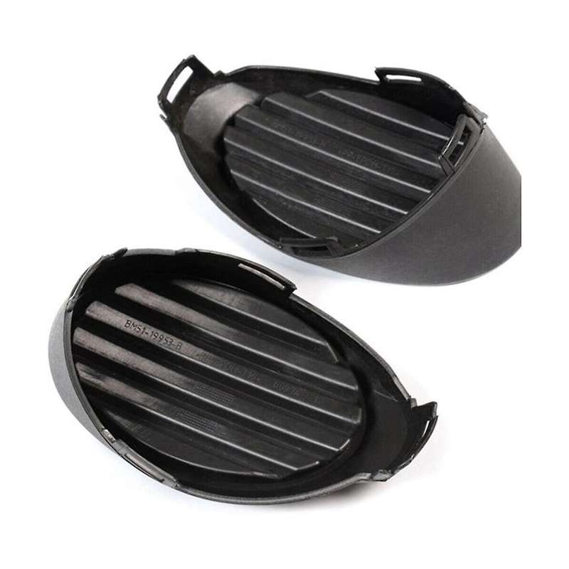 1pair Black Car Front Bumper Fog Light Lamp Cover Grille Bezel Cp9z17b814a Cp9z17b814b Fit for Focu