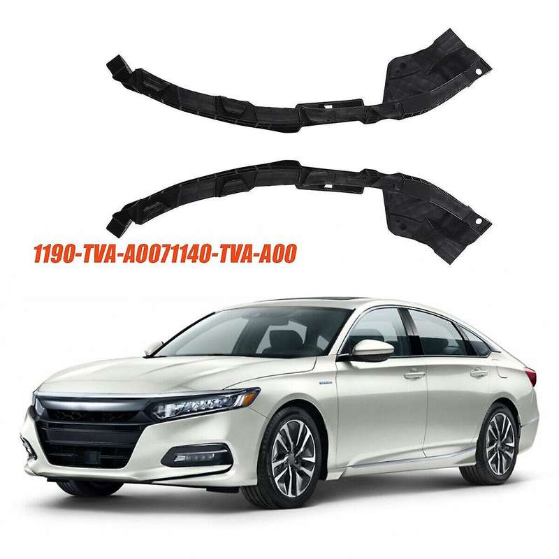 1pair Bumper Headlight Bracket 71190-tva-a0071140-tva-a00 for Accord Sedan 2018-2020 Front Beam Moun