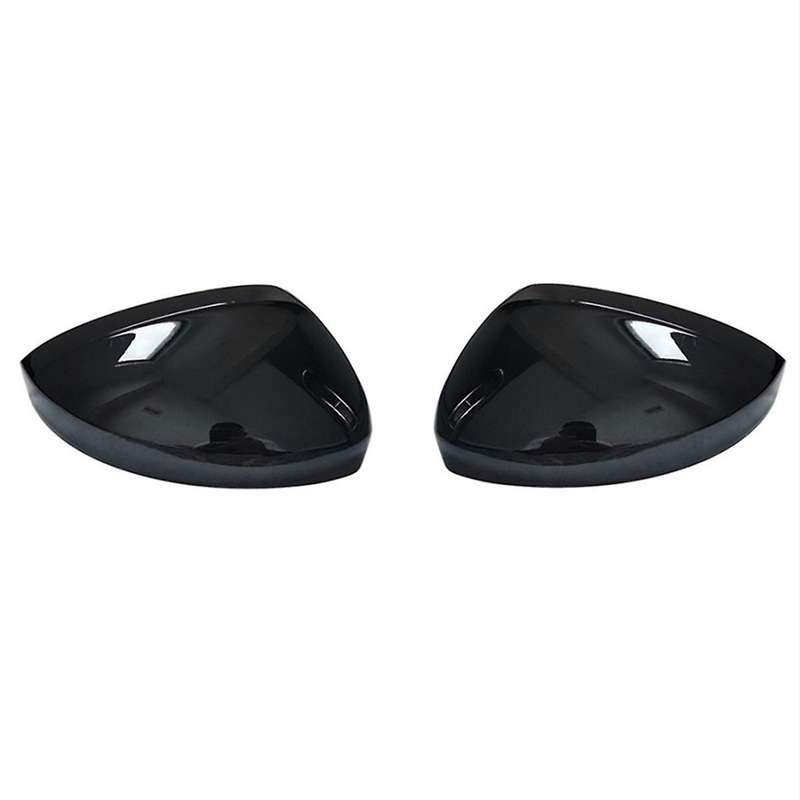 1pair Car Baked Black Rear View Mirror Cover for 2017-2020 Rearview Mirror Housing Modified Pieces