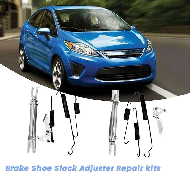 1Pair Car Brake Shoe Slack Adjuster Kits CN15-2314-AA CN152314BA for Fiesta 09-13 07-12 Brake Adjust