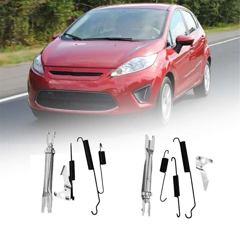 1Pair Car Brake Shoe Slack Adjuster Kits CN15-2314-AA CN152314BA for Fiesta 09-13 07-12 Brake Adjust