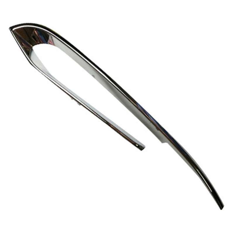 1pair Car Bumper Decorative Strip(lh+rh)for 5 Series F10 F11 Fog Light Frame Trim 51117331769 511173