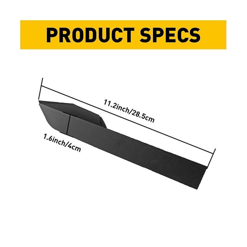 1Pair Car Bumper Filler Decorative Strip for 2.7L 4.0L 2012-2015 Black Bumper Trim 52503-04900 52502