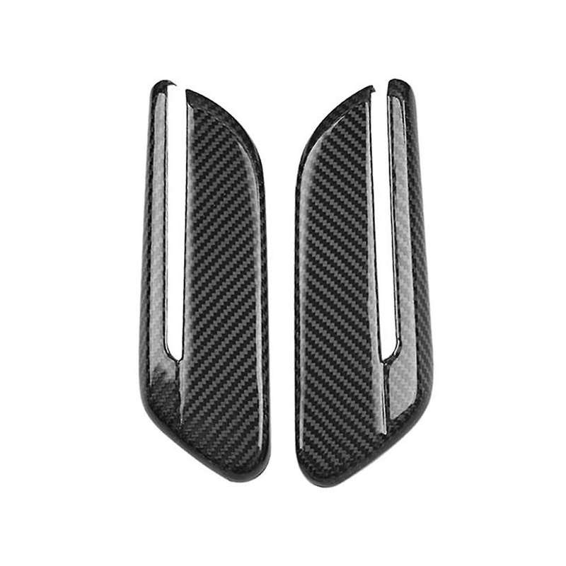 1pair Car Carbon Fiber Side Turn Signal Cover Sticker Decoration for F55 F56 F57 2021 2022