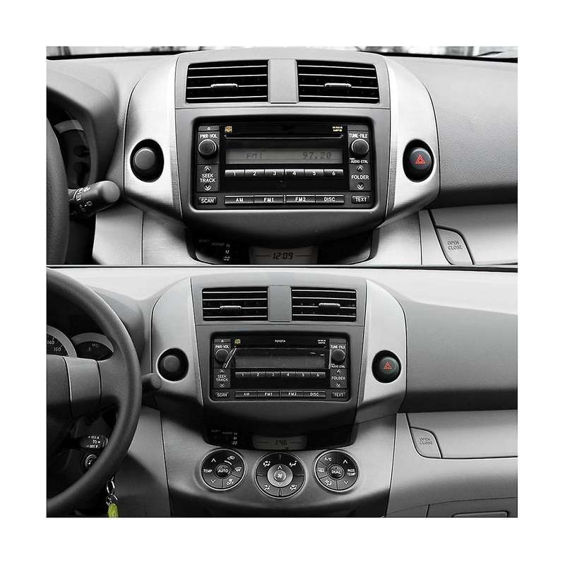 1pair Car Center Instrument Cluster Finish Panel Trim 55412-42060 55413-42070 for 2006 2006-2012 Das