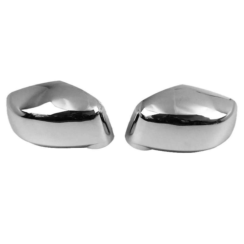 1pair Car Chrome Rearview Mirror Cover Shell for Tiida 2005-2010 Exterior Side Door Reverse Mirror F