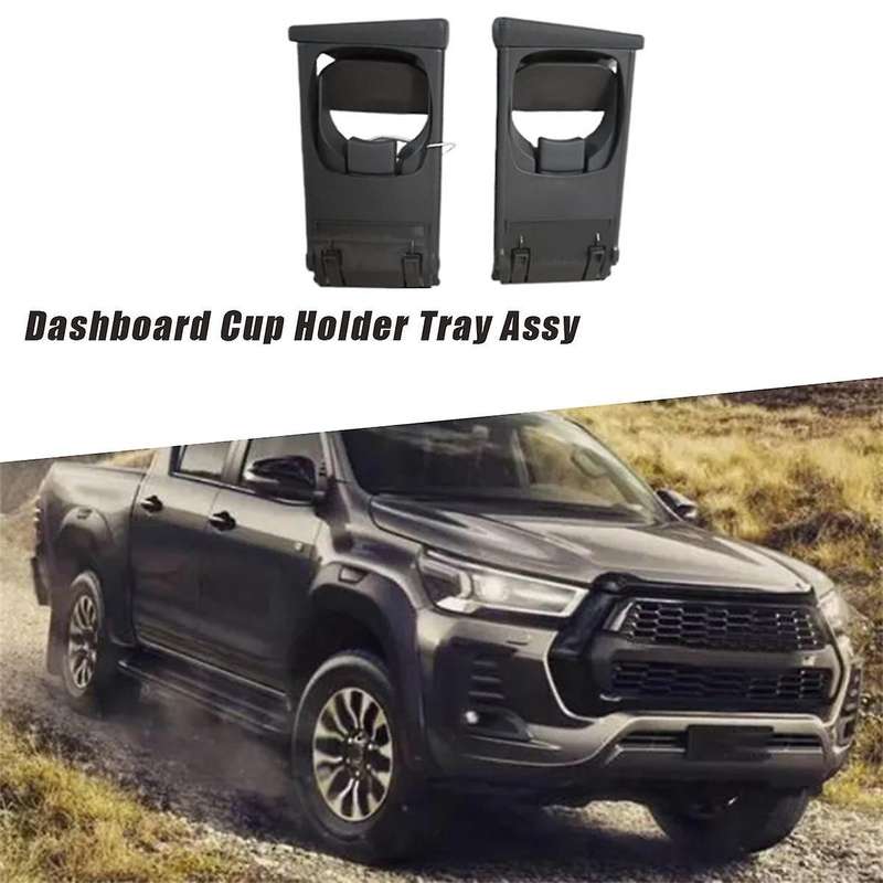 1pair Car Dashboard Cup Holder Tray Assy 556040k010 55604-0k020 for 2005-2014 Overseas Edition Left
