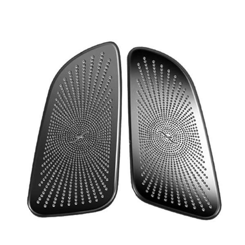1Pair Car Dashboard Horn Speaker Cover Trim for GLC C-Class W205 C200 C260 X253 2015-2021 Air Outle
