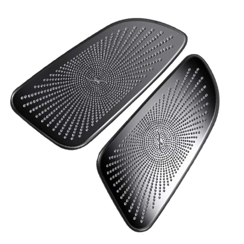 1Pair Car Dashboard Horn Speaker Cover Trim for GLC C-Class W205 C200 C260 X253 2015-2021 Air Outle
