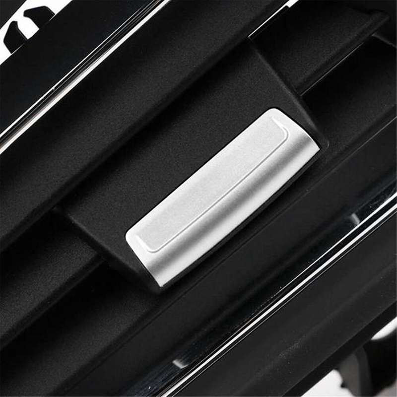 1pair Car Dashboard Central Air A/c Grille Vent Trim Cover for 5 Series F10 F18 2010-2017 6422916688