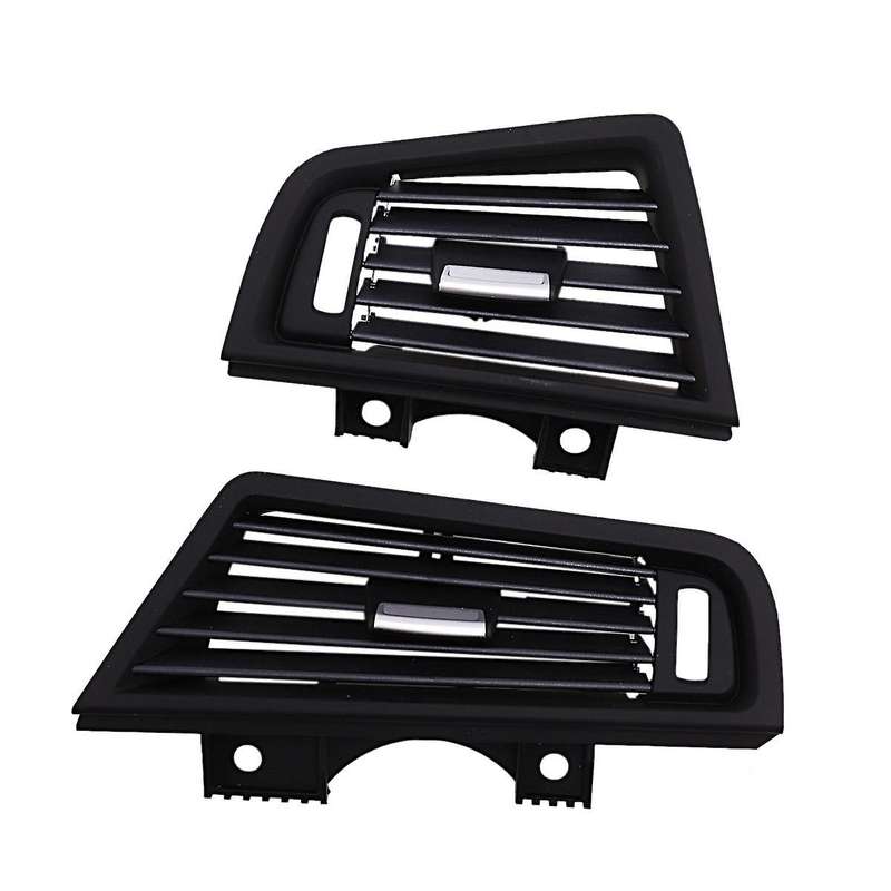 1pair Car Dashboard Central Air A/c Grille Vent Trim Cover for 5 Series F10 F18 2010-2017 6422916688