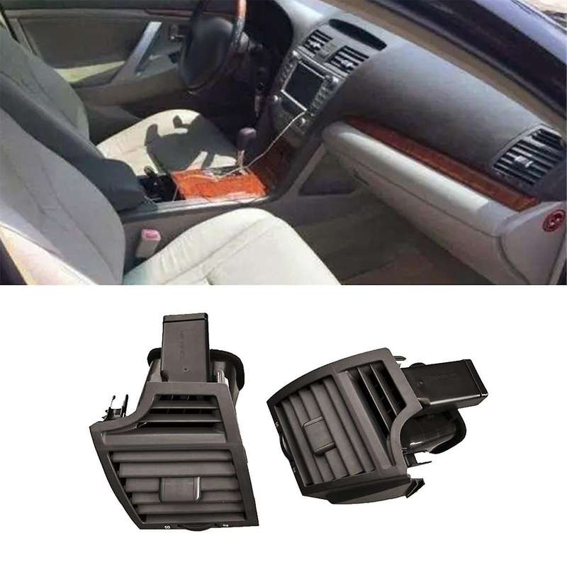 1pair Car Dashboard Air Conditioning Outlet Grilles Assembly for 2006-2011 Center Console A/c Ac Ven