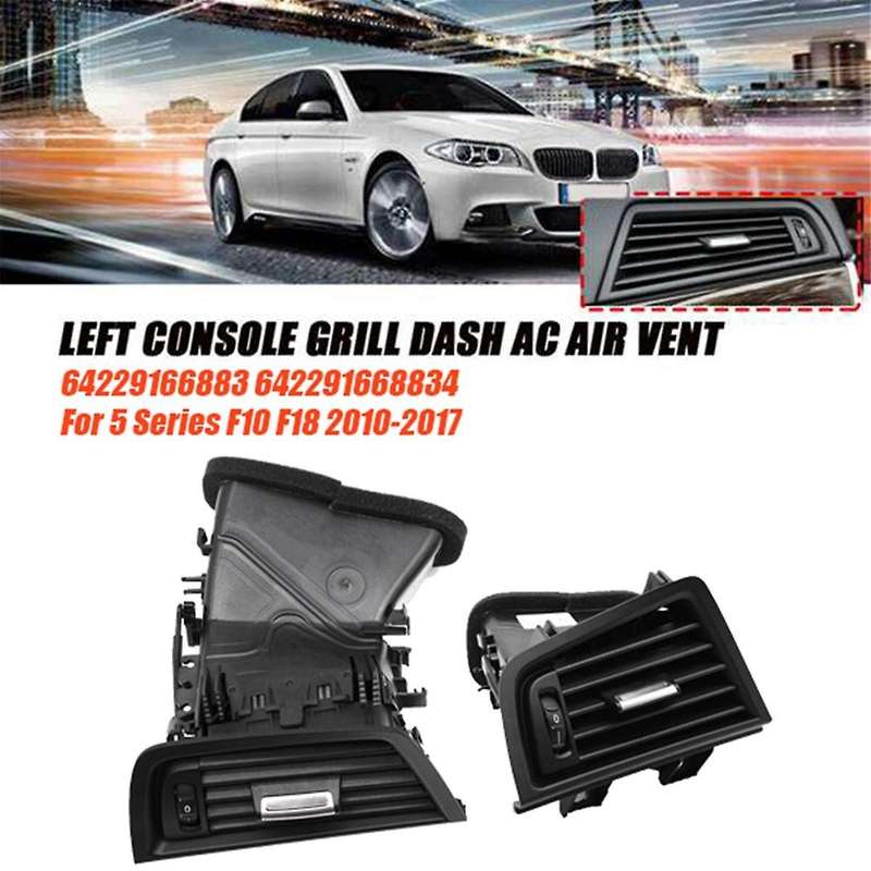 1pair Car Dashboard Air Grille Vent Assembly 64229166883 642291668834 for 5 Series F10 F18 2010-2017
