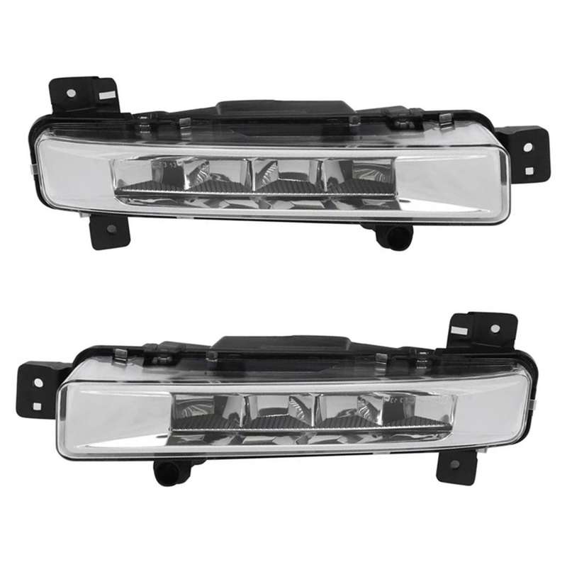 1Pair Car Daytime Running Lamp Front Bumper LED Fog Light for G30 G31 G38 5 Series 520I 530I 6317734