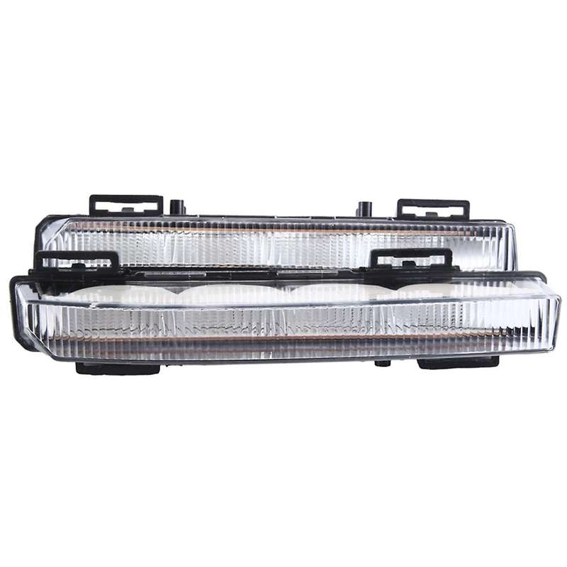 1Pair Car Daytime Running Light(LH+RH)2049064802 2049064902 Front Bumper Light for - C-CLASS W204 S
