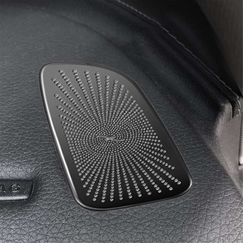 1Pair Car Dashboard Horn Speaker Cover Trim for GLC C-Class W205 C200 C260 X253 2015-2021 Air Outlet